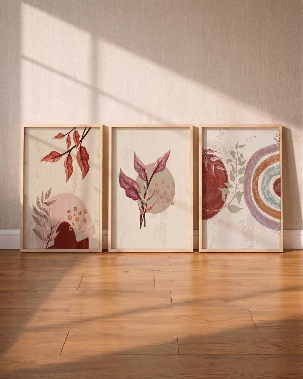 Botanical Harmony - Set of 3