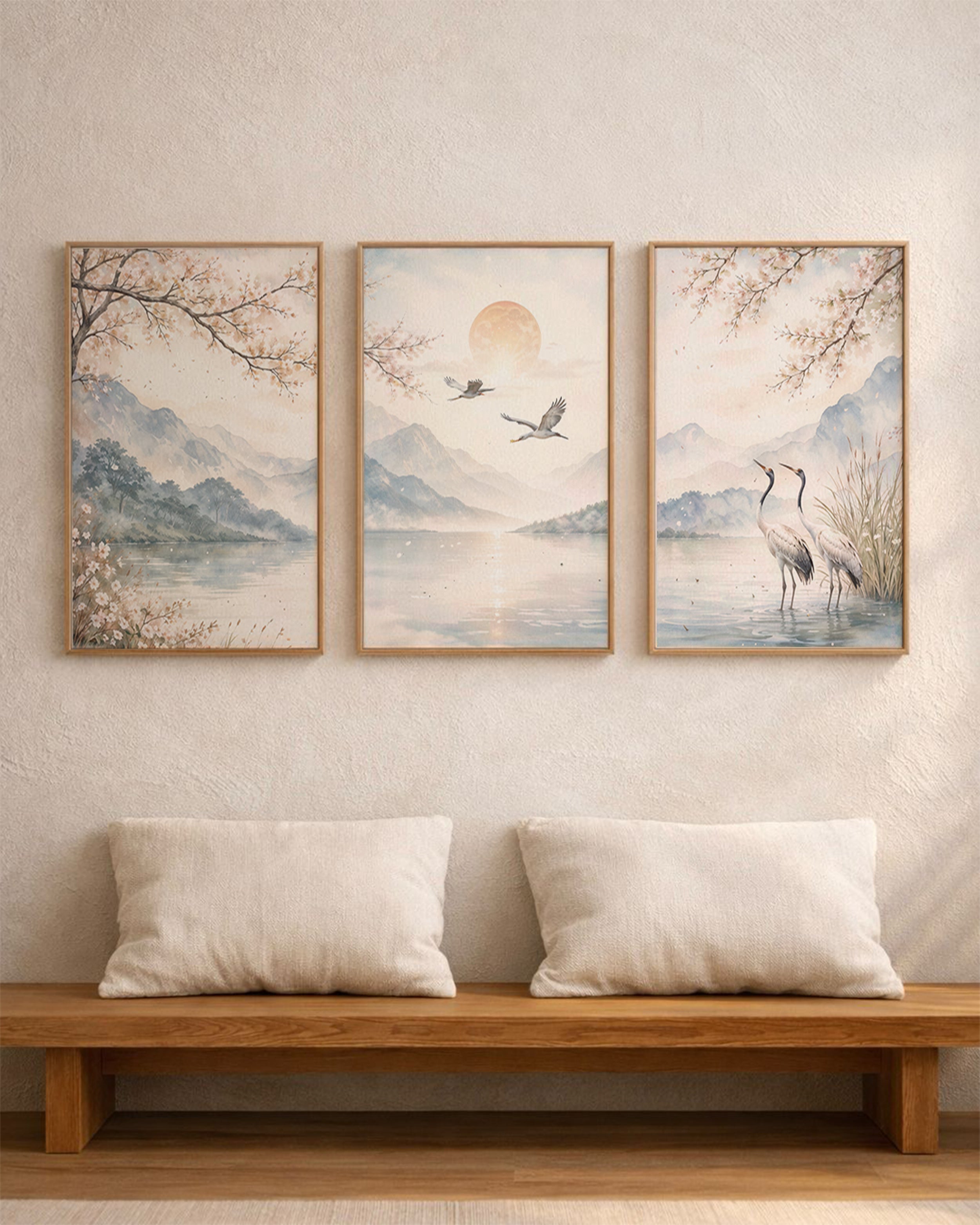 Stillwater Reverie (Dawn) - Set of 3